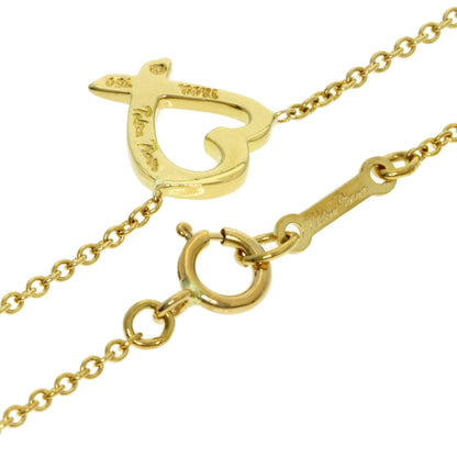 TIFFANY&Co. Loving heart Necklace K18 Yellow Gold Ladies [Used]