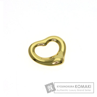 TIFFANY&Co. Open Heart Mini Pendant top K18 Yellow Gold Ladies [Used]