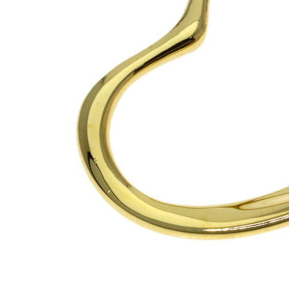 TIFFANY&Co. Open heart Pendant top K18 Yellow Gold Ladies [Used]
