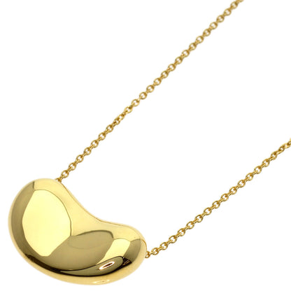 TIFFANY&Co. Bean Necklace K18 Yellow Gold Ladies [Used]