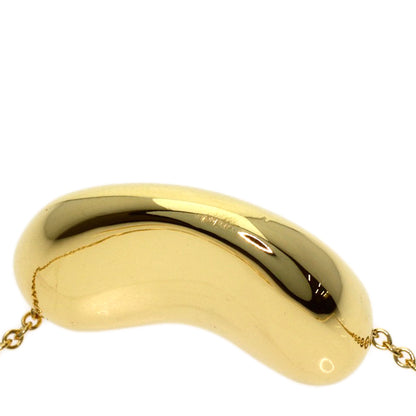 TIFFANY&Co. Bean Necklace K18 Yellow Gold Ladies [Used]