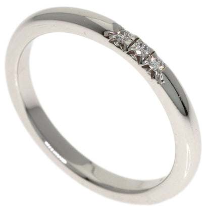 TIFFANY&Co. Forever 3P Diamond Ring Platinum PT950 Ladies [Used]