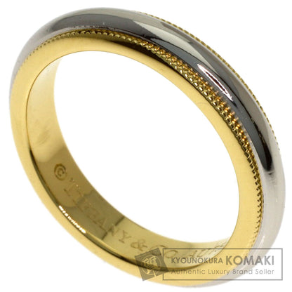 TIFFANY&Co. Milgrain Ring Platinum PT950 18K Yellow GoldLadies [Used]