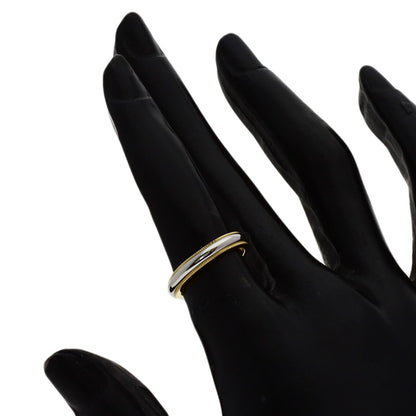 TIFFANY&Co. Milgrain Ring Platinum PT950 18K Yellow GoldLadies [Used]