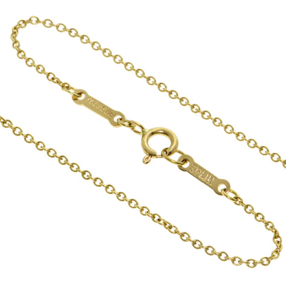 TIFFANY&Co. Open heart Necklace K18 Yellow Gold Ladies [Used]