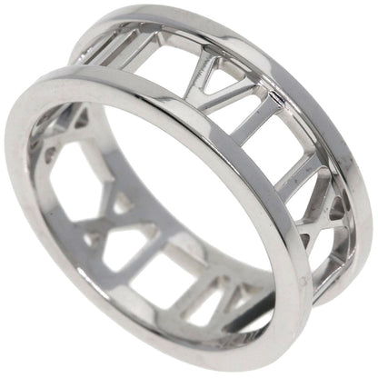 TIFFANY&Co. open atlas Ring K18 White Gold Ladies [Used]