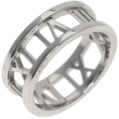 TIFFANY&Co. open atlas Ring K18 White Gold Ladies [Used]