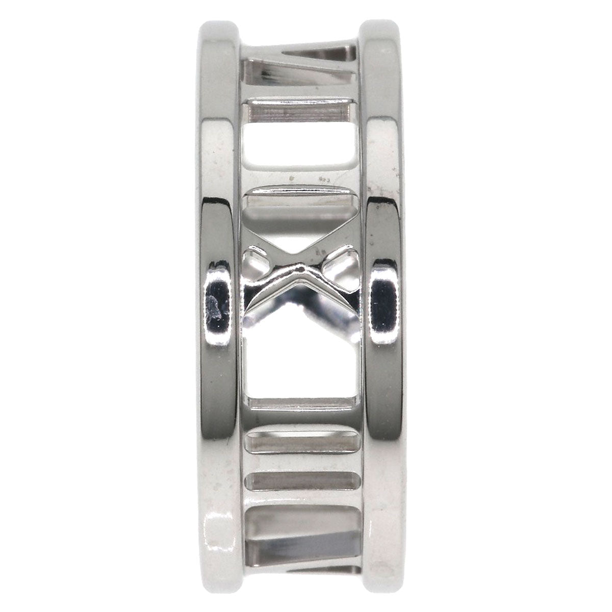 TIFFANY&Co. open atlas Ring K18 White Gold Ladies [Used]