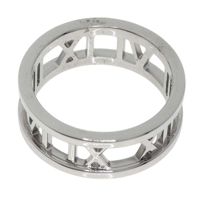 TIFFANY&Co. open atlas Ring K18 White Gold Ladies [Used]
