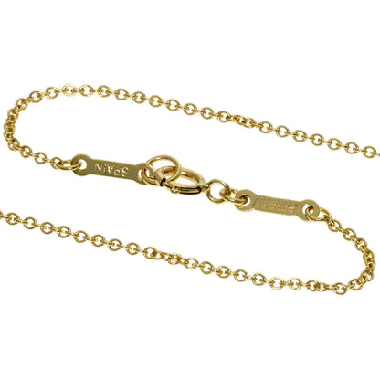 TIFFANY&Co. Open heart Necklace K18 Yellow Gold Ladies [Used]