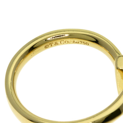TIFFANY&Co. T One Narrow Ring K18 Yellow Gold Ladies [Used]