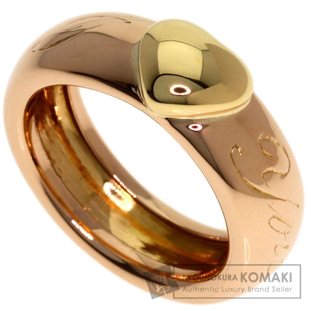 TIFFANY&Co. Friendship Ring K18 Pink Gold Ladies [Used]