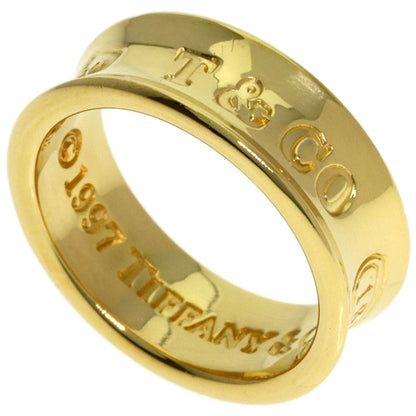 TIFFANY&Co. 1837 Ring K18 Yellow Gold Ladies [Used]