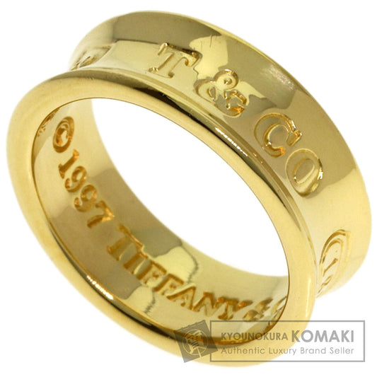 TIFFANY&Co. 1837 Ring K18 Yellow Gold Ladies [Used]
