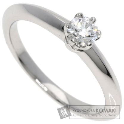TIFFANY&Co. Solitaire Diamond E-VVS2-VG Ring Platinum PT950 Ladies [Used]