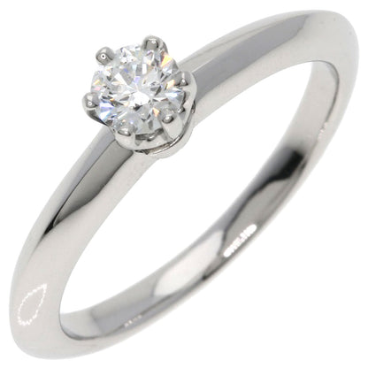 TIFFANY&Co. Solitaire Diamond E-VVS2-VG Ring Platinum PT950 Ladies [Used]