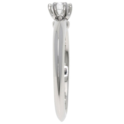 TIFFANY&Co. Solitaire Diamond E-VVS2-VG Ring Platinum PT950 Ladies [Used]