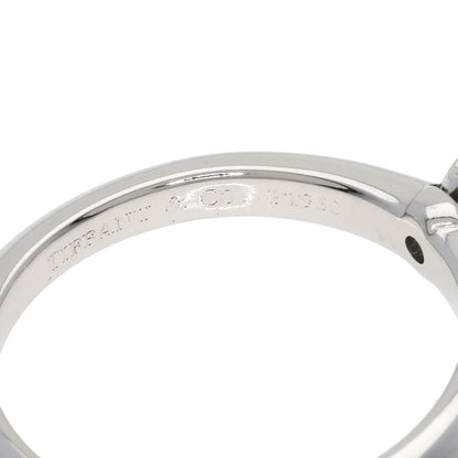 TIFFANY&Co. Solitaire Diamond E-VVS2-VG Ring Platinum PT950 Ladies [Used]