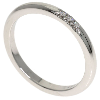 TIFFANY&Co. Forever 3P Diamond Ring Platinum PT950 Ladies [Used]