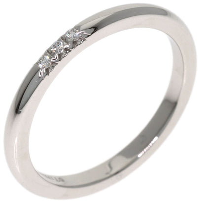 TIFFANY&Co. Forever 3P Diamond Ring Platinum PT950 Ladies [Used]