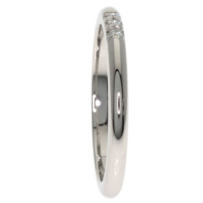TIFFANY&Co. Forever 3P Diamond Ring Platinum PT950 Ladies [Used]