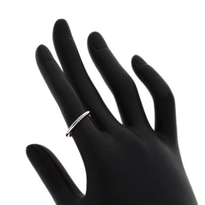 TIFFANY&Co. Forever 3P Diamond Ring Platinum PT950 Ladies [Used]