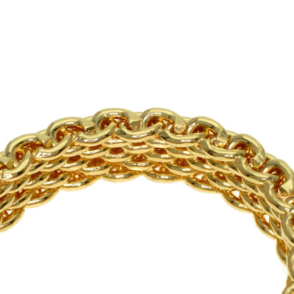 TIFFANY&Co. Somerset mesh Ring K18 Yellow Gold Ladies [Used]