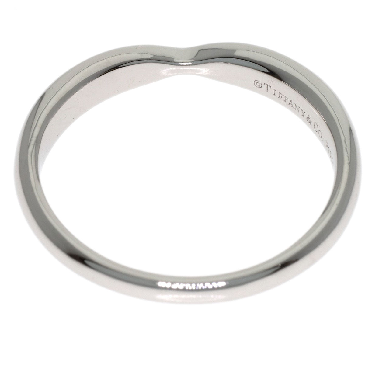 TIFFANY&Co. Harmony Wedding Ring Platinum PT950 Ladies [Used]