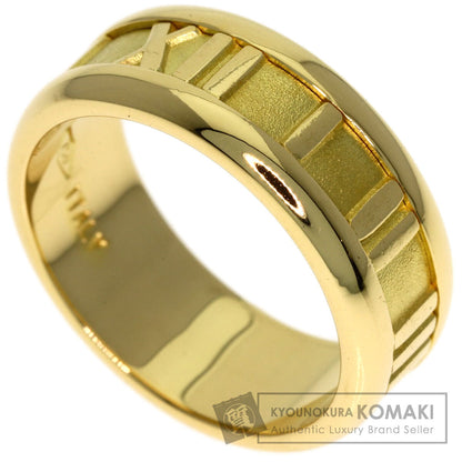 TIFFANY&Co. Atlas Ring K18 Yellow Gold Ladies [Used]