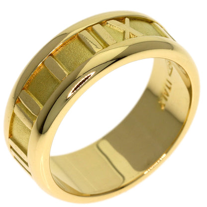 TIFFANY&Co. Atlas Ring K18 Yellow Gold Ladies [Used]