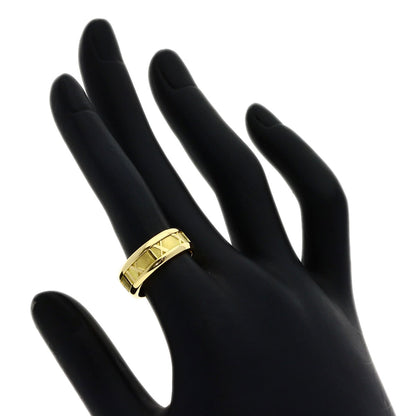 TIFFANY&Co. Atlas Ring K18 Yellow Gold Ladies [Used]