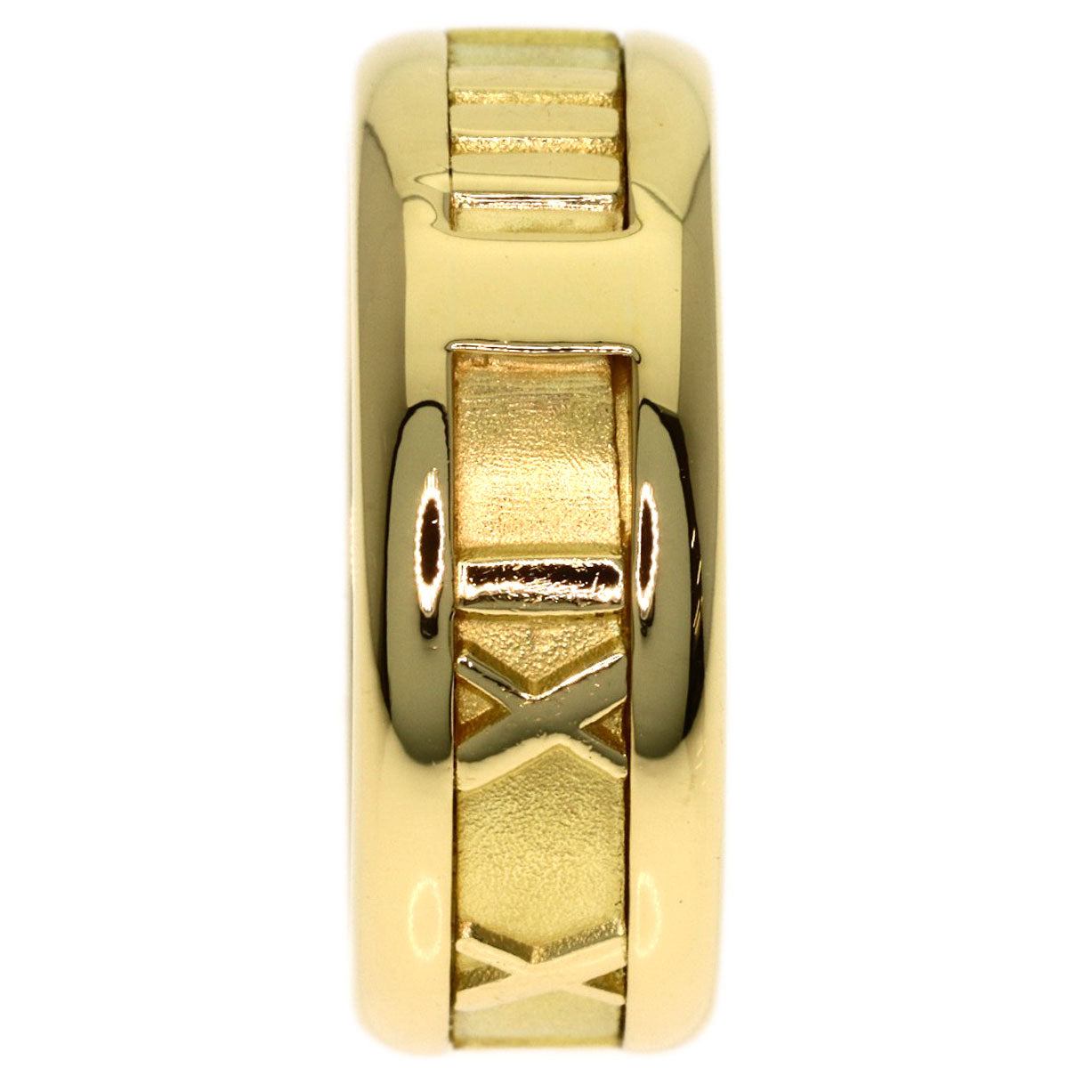 TIFFANY&Co. Atlas Ring K18 Yellow Gold Ladies [Used]