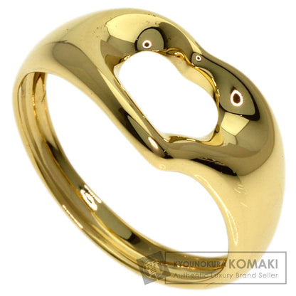 TIFFANY&Co. Open heart Ring K18 Yellow Gold Ladies [Used]