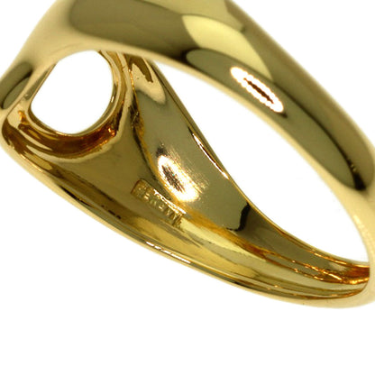 TIFFANY&Co. Open heart Ring K18 Yellow Gold Ladies [Used]