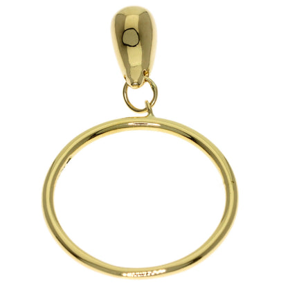 TIFFANY&Co. teardrop Ring K18 Yellow Gold Ladies [Used]