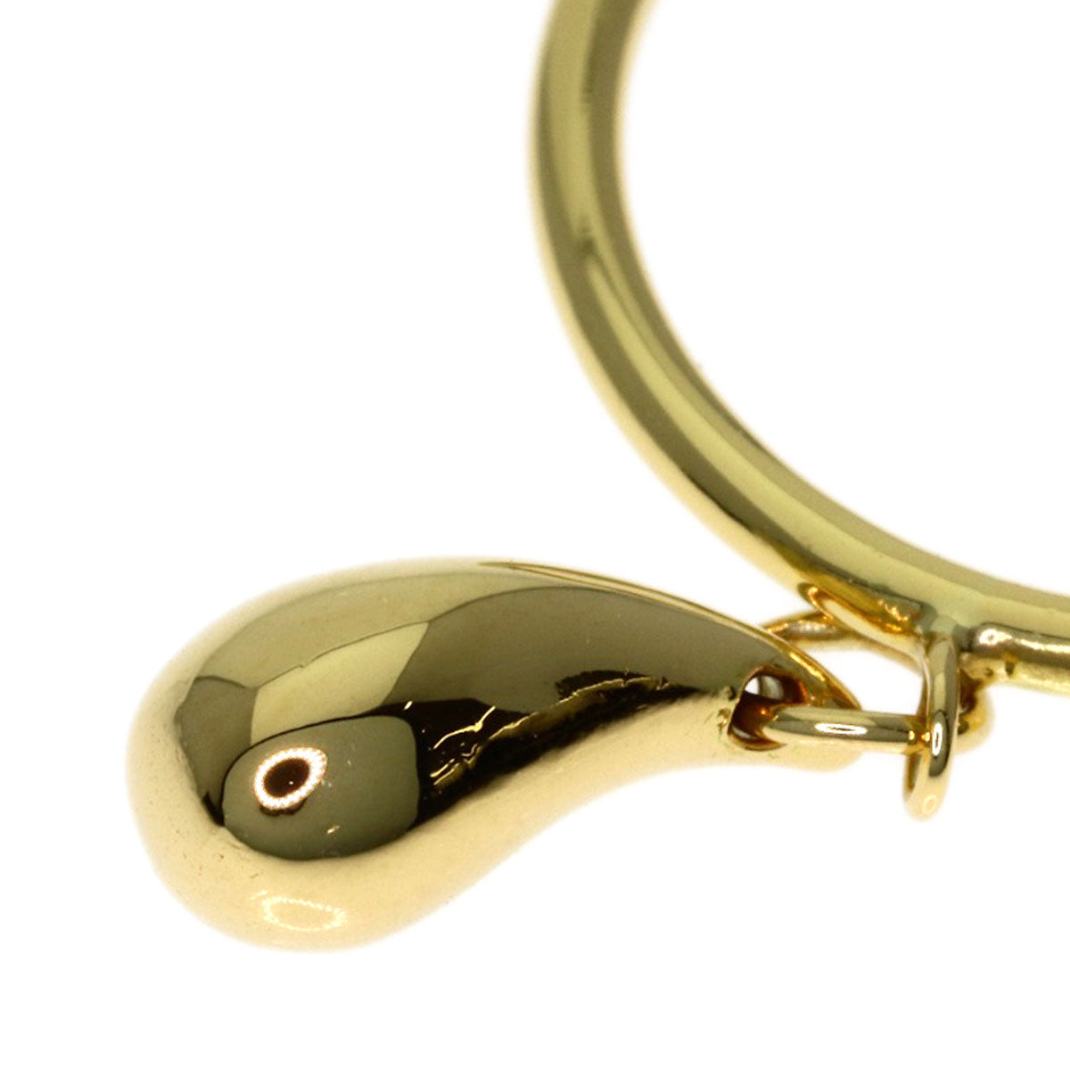 TIFFANY&Co. teardrop Ring K18 Yellow Gold Ladies [Used]
