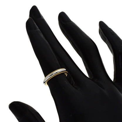 TIFFANY&Co. Milgrain Ring Platinum PT950 18K Yellow GoldLadies [Used]
