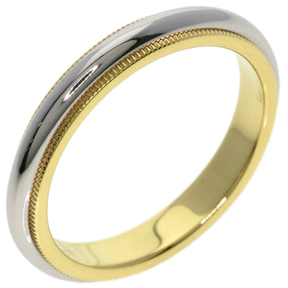 TIFFANY&Co. Milgrain Ring K18 Yellow Gold PT950Ladies [Used]