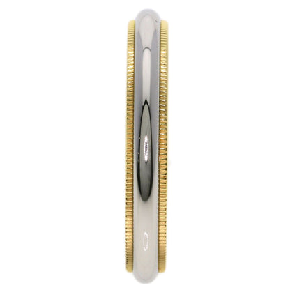 TIFFANY&Co. Milgrain Ring K18 Yellow Gold PT950Ladies [Used]