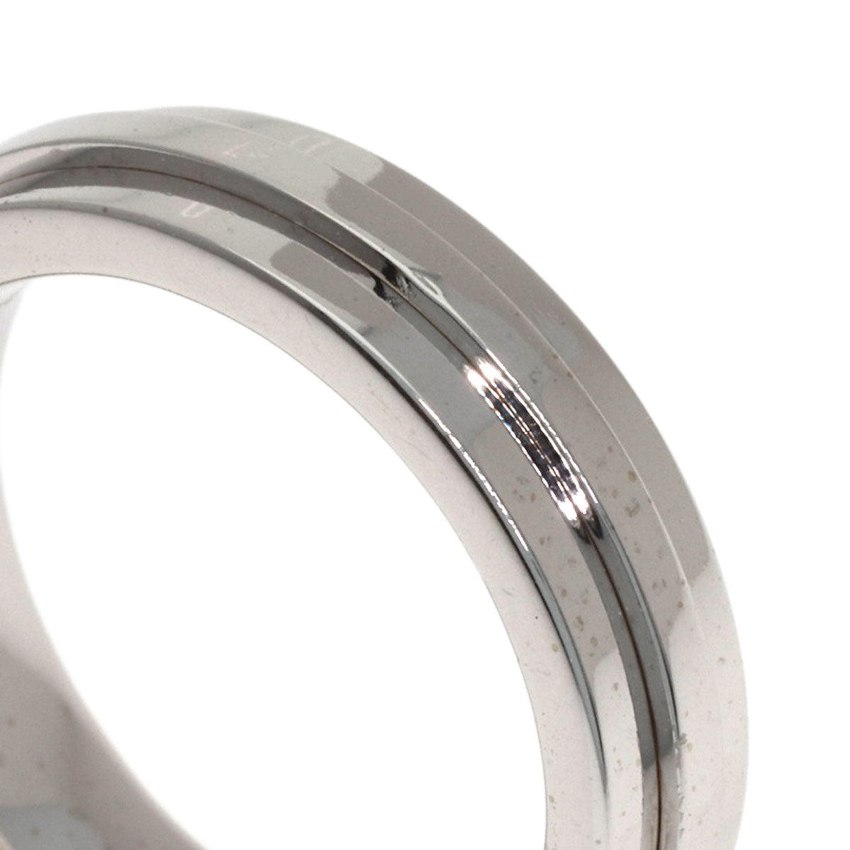 TIFFANY&Co. T narrow Ring K18 White Gold Ladies [Used]