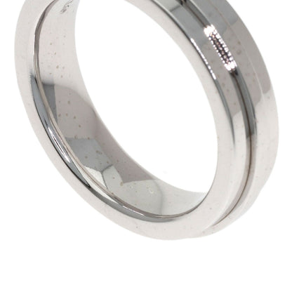TIFFANY&Co. T narrow Ring K18 White Gold Ladies [Used]