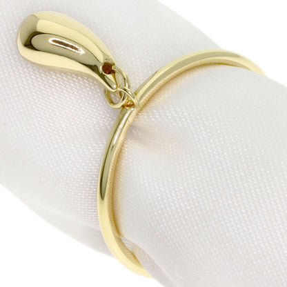 TIFFANY&Co. teardrop Ring K18 Yellow Gold Ladies [Used]