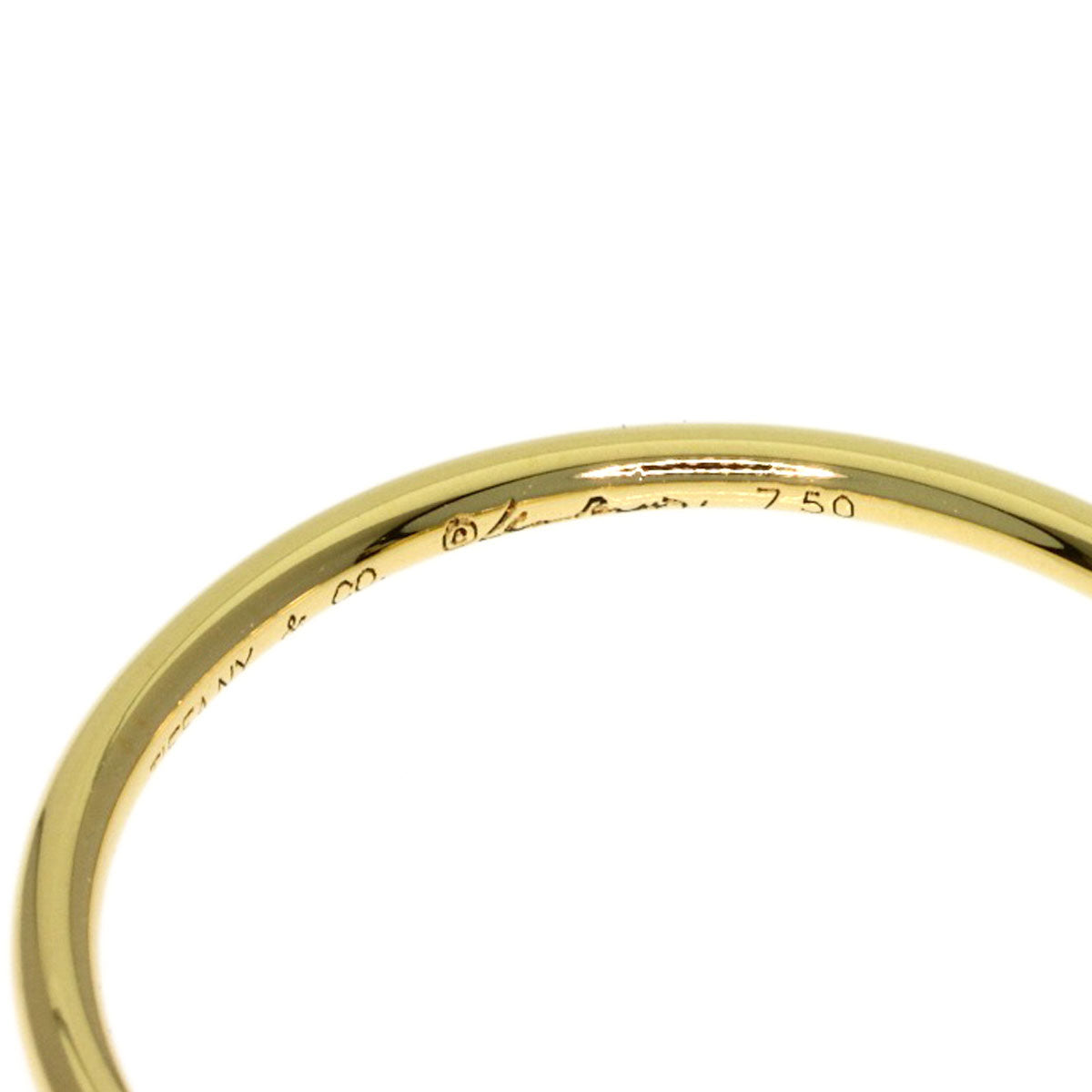 TIFFANY&Co. teardrop Ring K18 Yellow Gold Ladies [Used]