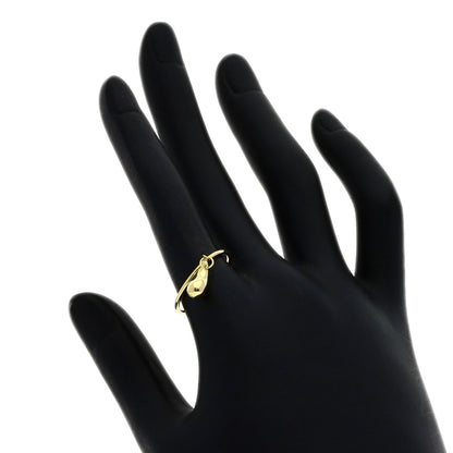 TIFFANY&Co. teardrop Ring K18 Yellow Gold Ladies [Used]