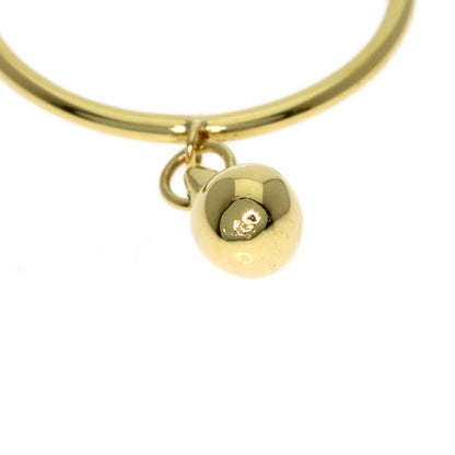 TIFFANY&Co. teardrop Ring K18 Yellow Gold Ladies [Used]