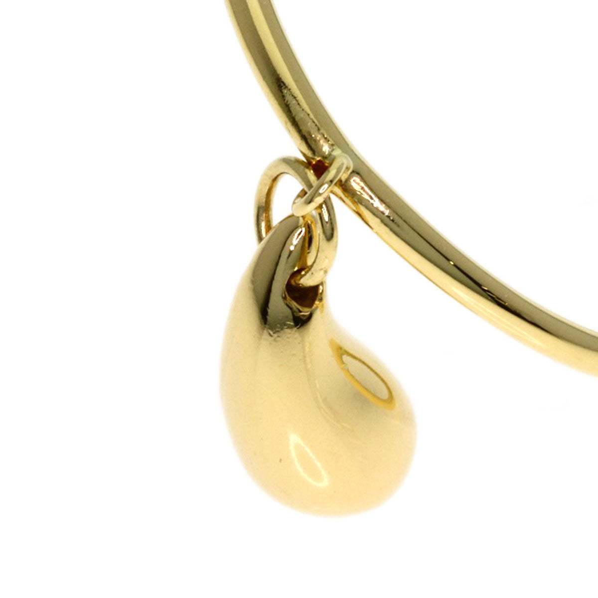 TIFFANY&Co. teardrop Ring K18 Yellow Gold Ladies [Used]