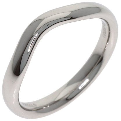 TIFFANY&Co. Curved band Ring Platinum PT950 Ladies [Used]