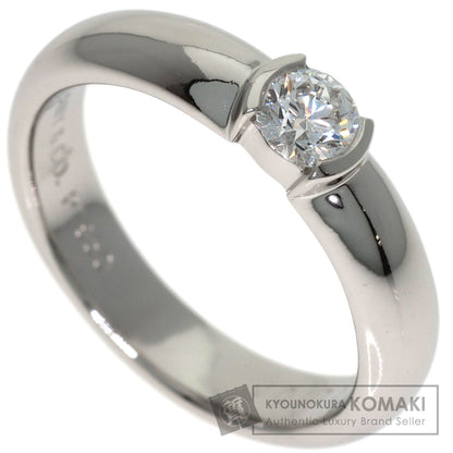 TIFFANY&Co. Dots Solitaire Diamond Ring Platinum PT950 Ladies [Used]