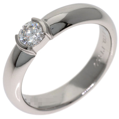 TIFFANY&Co. Dots Solitaire Diamond Ring Platinum PT950 Ladies [Used]