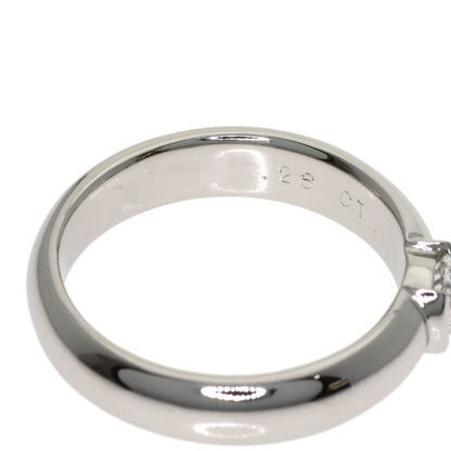 TIFFANY&Co. Dots Solitaire Diamond Ring Platinum PT950 Ladies [Used]